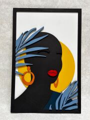 Makeda   / Katmanlı Ahşap Tablo