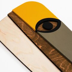 Mask 03 / Katmanlı Ahşap Tablo