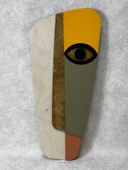 Mask 03 / Katmanlı Ahşap Tablo