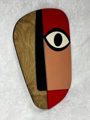 Mask 04 / Katmanlı Ahşap Tablo