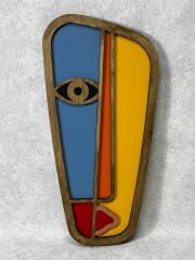 Mask 05 / Katmanlı Ahşap Tablo