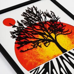 Tree ( Ağaç ) / Katmanlı Ahşap Tablo