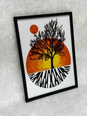 Tree ( Ağaç ) / Katmanlı Ahşap Tablo