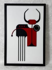 Buffalo ( Bufalo ) / Katmanlı Ahşap Tablo