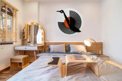 Crane ( Turna Kuşu  )  / Katmanlı Ahşap Tablo