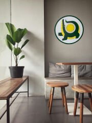 Crocodile ( Timsah ) / Katmanlı Ahşap Tablo