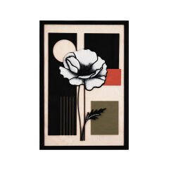 Flower / Katmanlı Ahşap Tablo