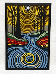 Forest  / Katmanlı Ahşap Tablo