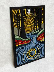 Forest  / Katmanlı Ahşap Tablo