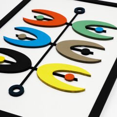 Luna  / Katmanlı Ahşap Tablo