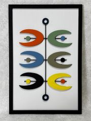 Luna  / Katmanlı Ahşap Tablo