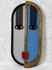 Mask 07 / Katmanlı Ahşap Tablo