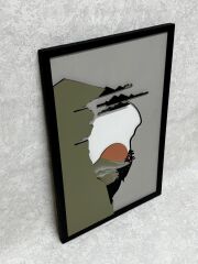 Mountain  / Katmanlı Ahşap Tablo