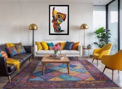 Pop Up Face  / Katmanlı Ahşap Tablo