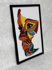 Pop Up Face  / Katmanlı Ahşap Tablo