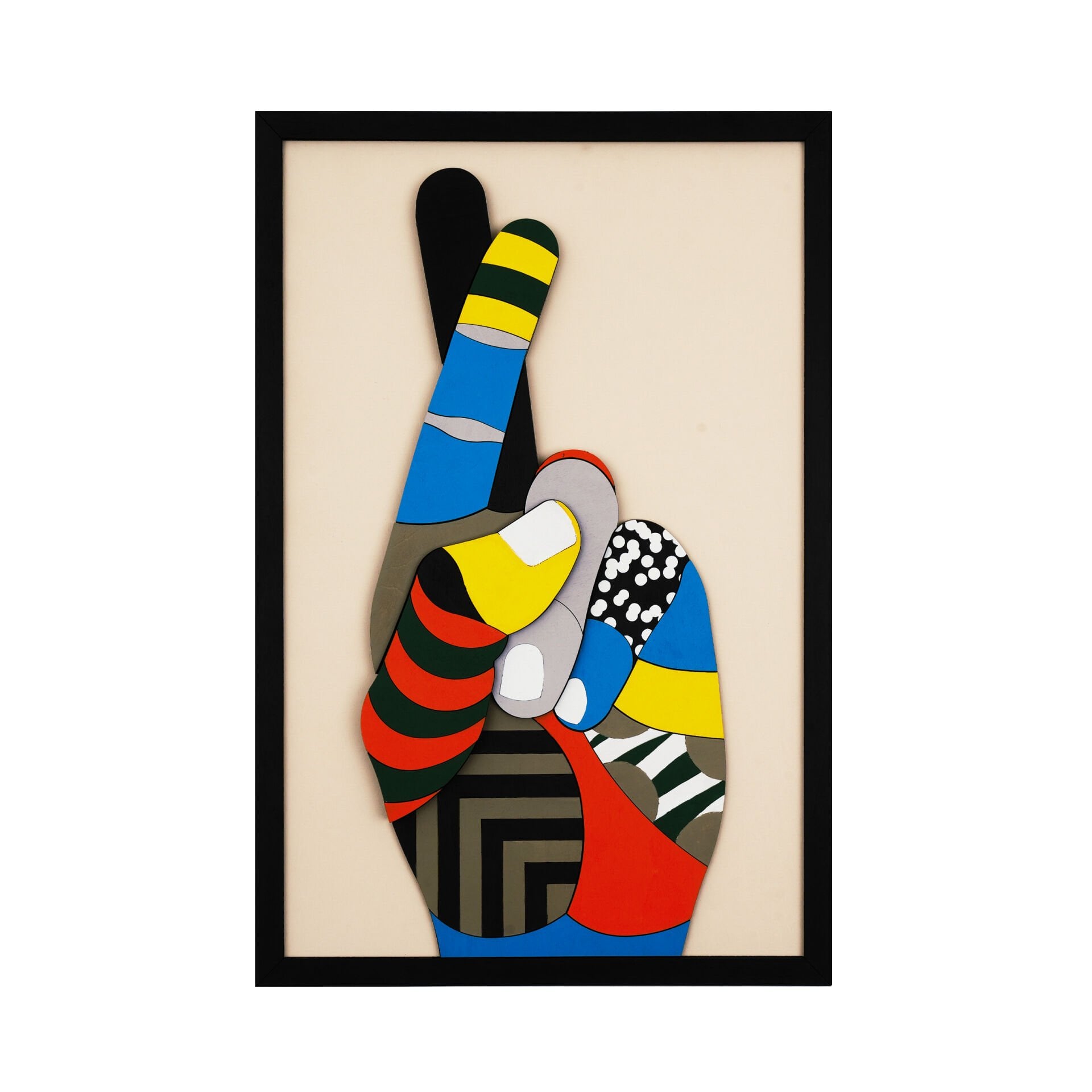 Pop Up Hand  / Katmanlı Ahşap Tablo