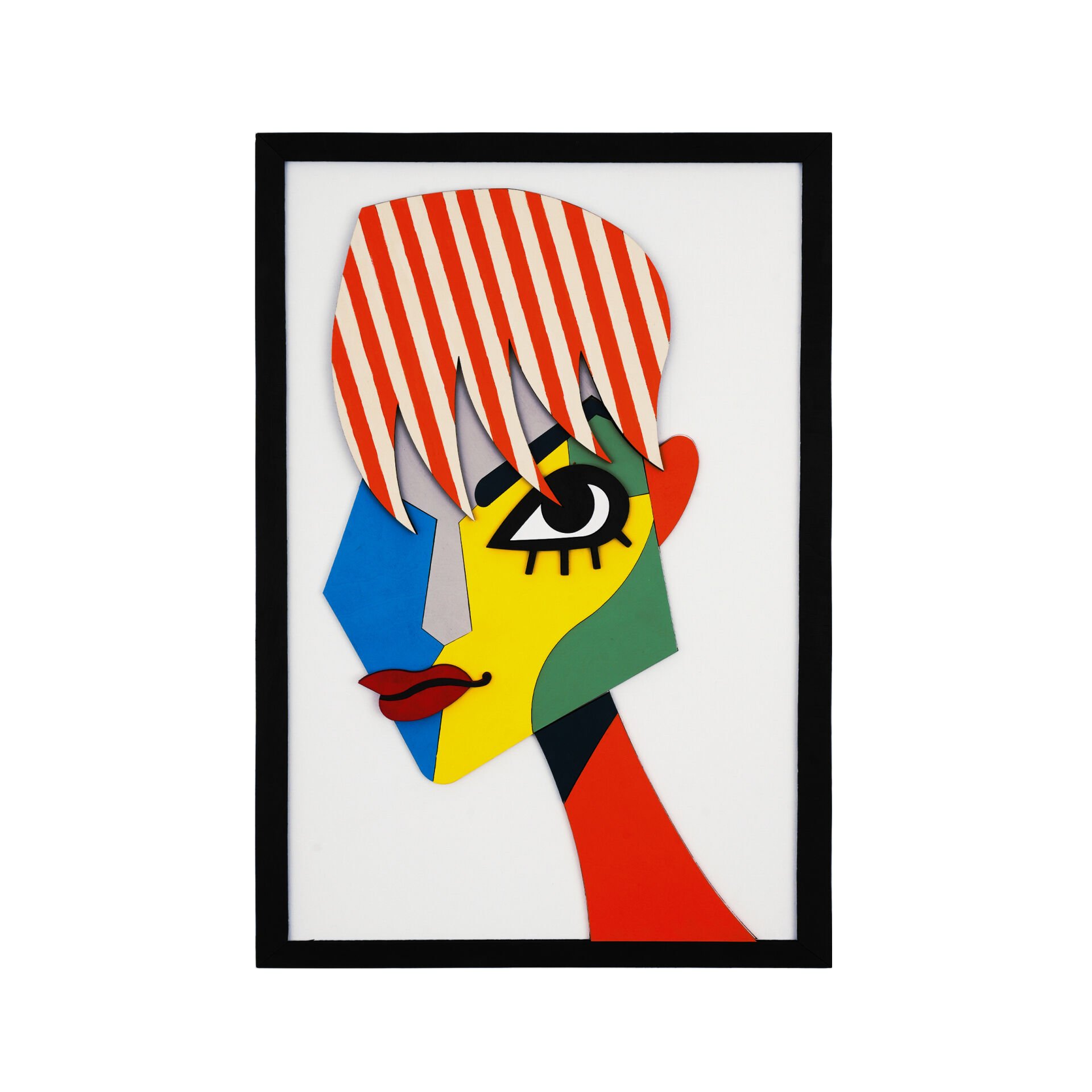 Pop Up Woman  / Katmanlı Ahşap Tablo