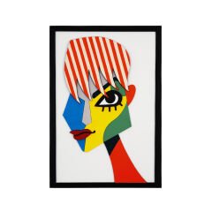 Pop Up Woman  / Katmanlı Ahşap Tablo