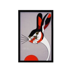 Rabbit ( Tavşan ) / Katmanlı Ahşap Tablo