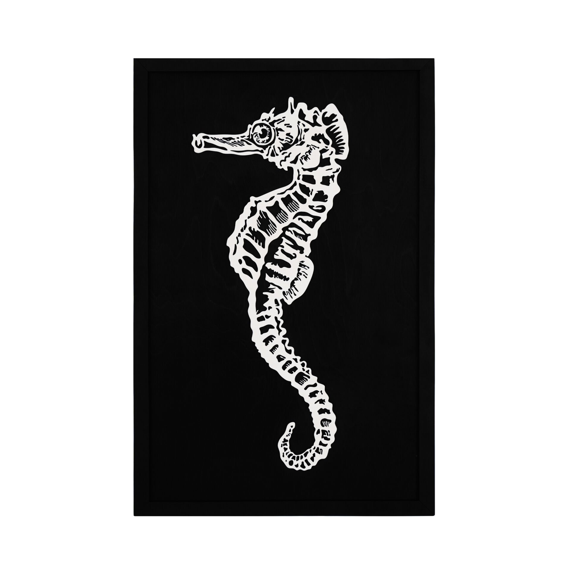 Seahorse / Katmanlı Ahşap Tablo