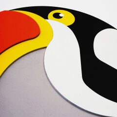 Tukan / Katmanlı Ahşap Tablo