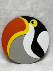 Tukan / Katmanlı Ahşap Tablo