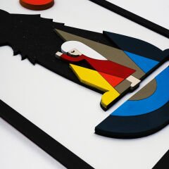 Wolfie ( Kurt )  / Katmanlı Ahşap Tablo