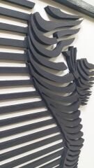 Line Women ( Çizgi kadın )  / Katmanlı Ahşap Tablo