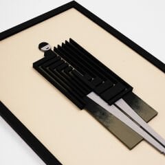 Paltolu Kadın   / Katmanlı Ahşap Tablo