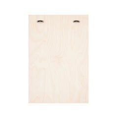 Paltolu Kadın   / Katmanlı Ahşap Tablo