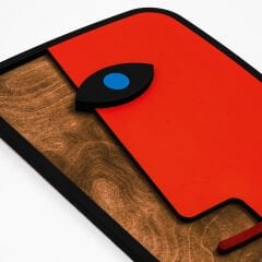 Mask 06 / Katmanlı Ahşap Tablo