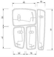Mask 06 / Katmanlı Ahşap Tablo
