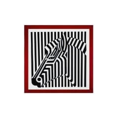 Zebra / Katmanlı Ahşap Tablo