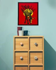 Savana Zebra  / Katmanlı Ahşap Tablo