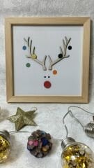 Yılbaşı Trio 3'lü Ahşap Tablo